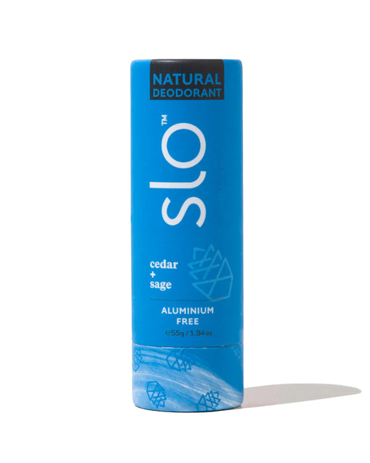 Slo Natural Deodorant Cedar + Sage