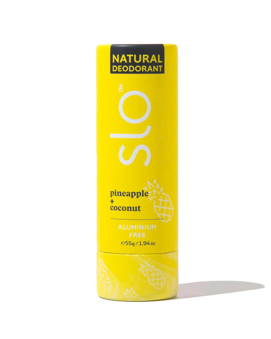 Slo Natural Deodorant - Pineapple + Coconut