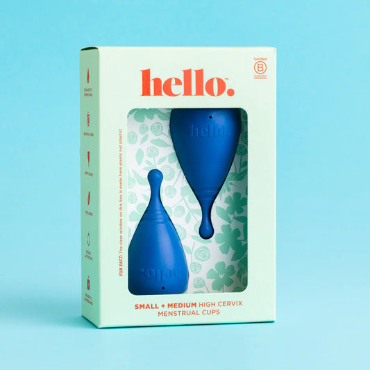 Hello - High Cervix Cup (Double Pack)