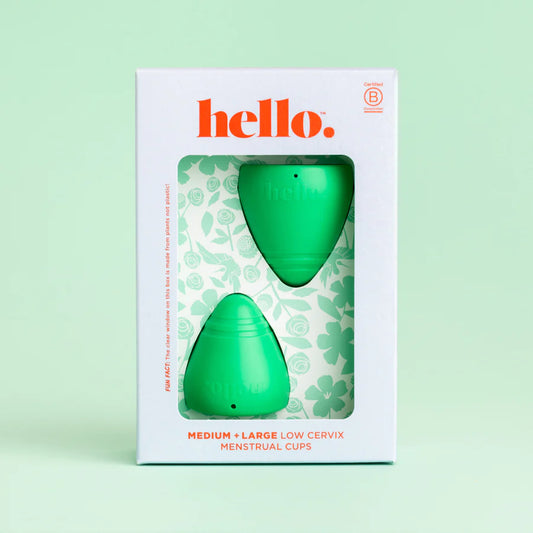 Hello - Low Cervix Cup (Double Pack)